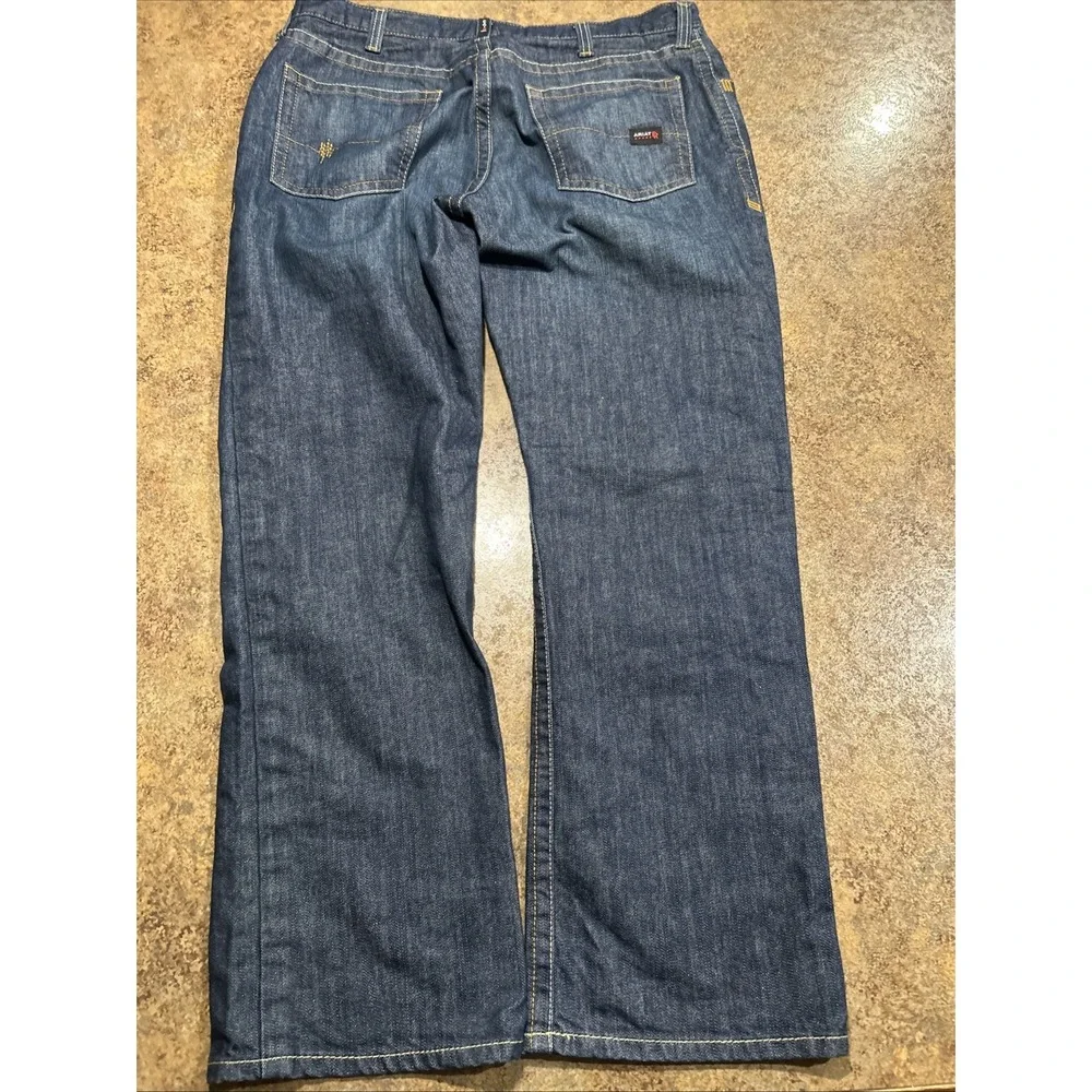 Ariat M4 FR Jeans Men's 38x32 Relaxed Boot Cut Flame Resistant Workwear